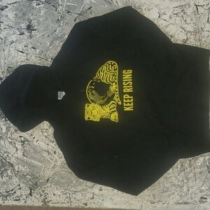 Keep Rising mens graphic hoodie